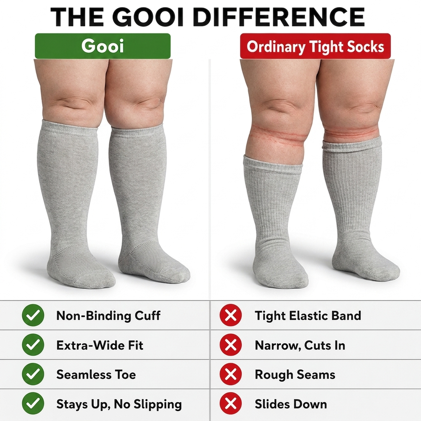 Gooi Extra Wide Socks - 03-no-marks