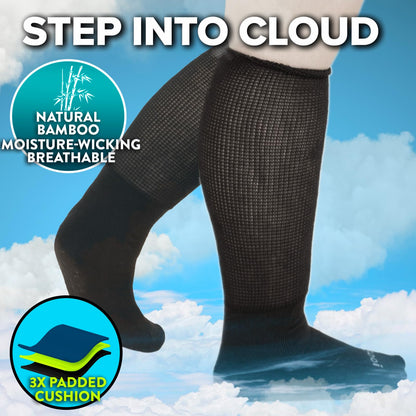 Gooi Extra Wide Socks - 04-cloud
