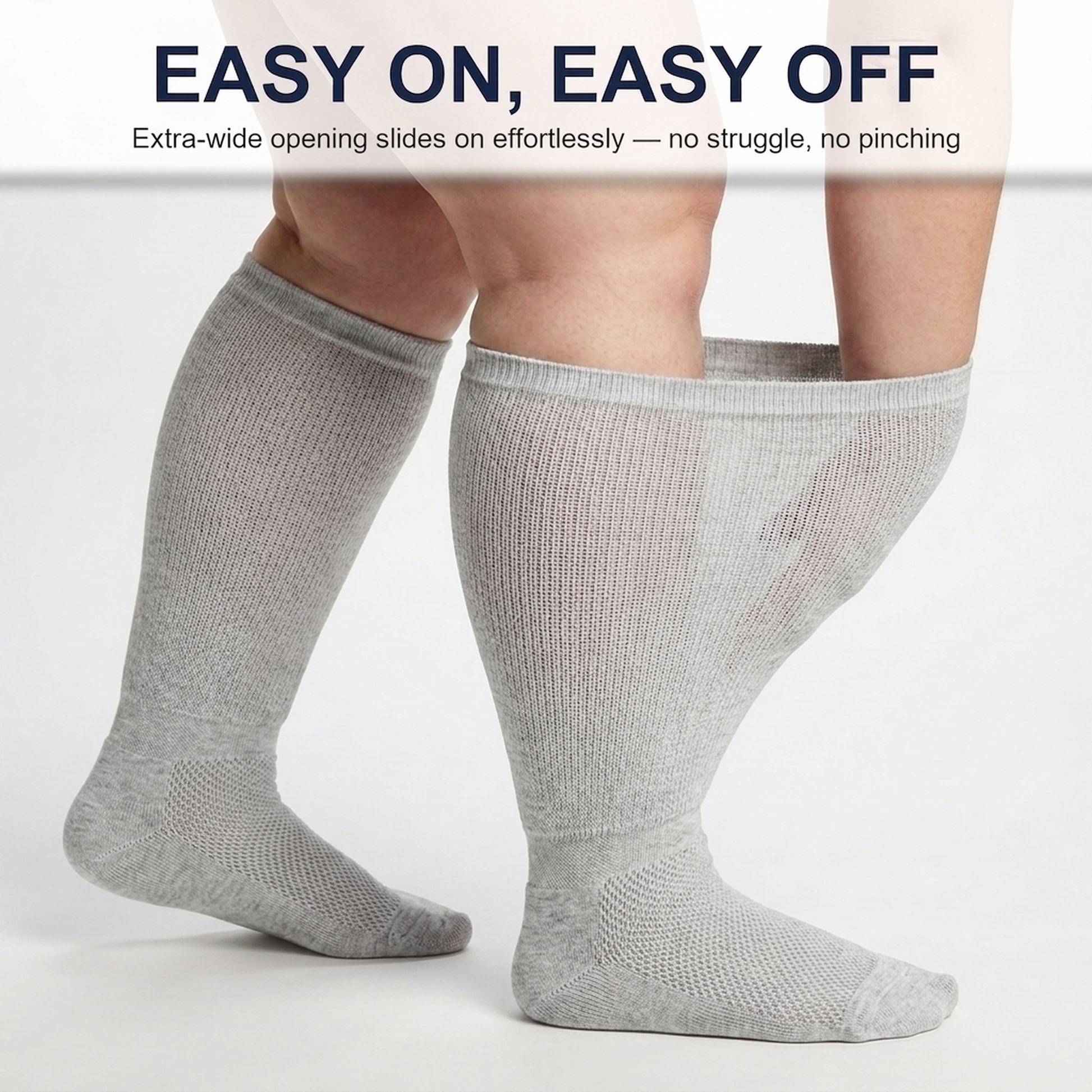 Gooi Extra Wide Socks - 08-easy-on